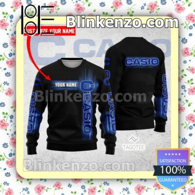 Casio Watch Brand Pullover Jackets b