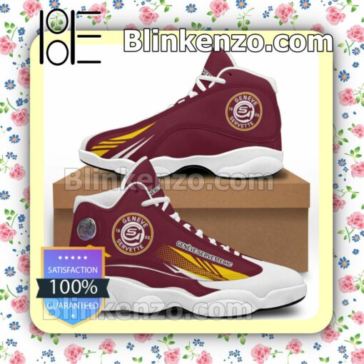 Geneve-Servette HC Logo Sport Air Jordan Retro Sneakers