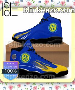 HC Davos Logo Sport Air Jordan Retro Sneakers c