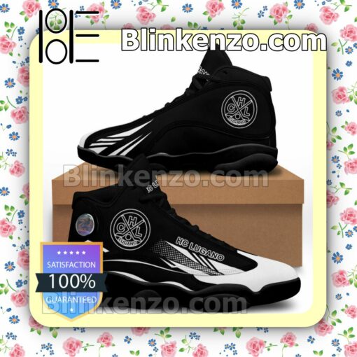 HC Lugano Logo Sport Air Jordan Retro Sneakers c