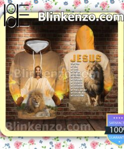Official Jesus Is My God My King My Lord Pullover Hoodie