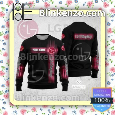 LG Display Brand Pullover Jackets b