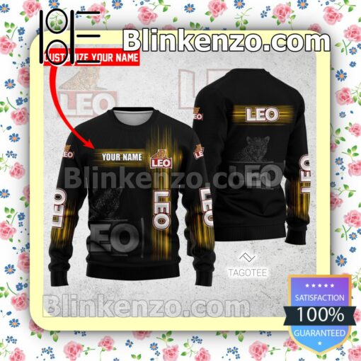 Leo Beer Brand Pullover Jackets b