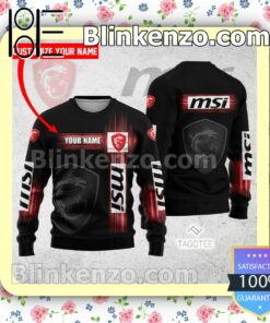 MSI Brand Pullover Jackets b