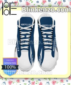 Montpellier Herault Rugby Logo Sport Air Jordan Retro Sneakers b