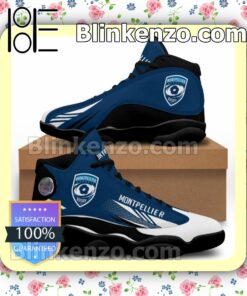 Montpellier Herault Rugby Logo Sport Air Jordan Retro Sneakers c