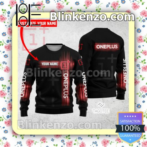 OnePlus Brand Pullover Jackets b