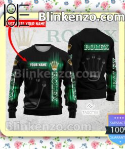 Rolex Watch Brand Pullover Jackets b