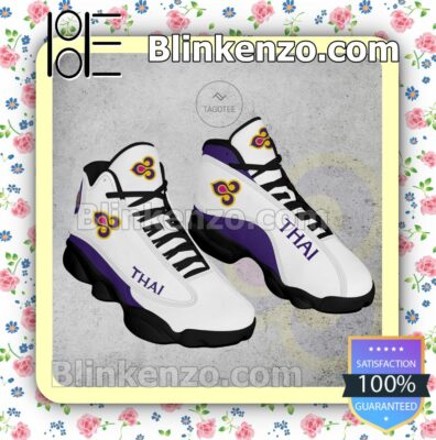 Thai Airways Brand Air Jordan Retro Sneakers a