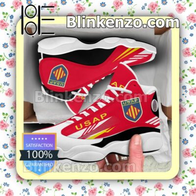 USA Perpignan Logo Sport Air Jordan Retro Sneakers a