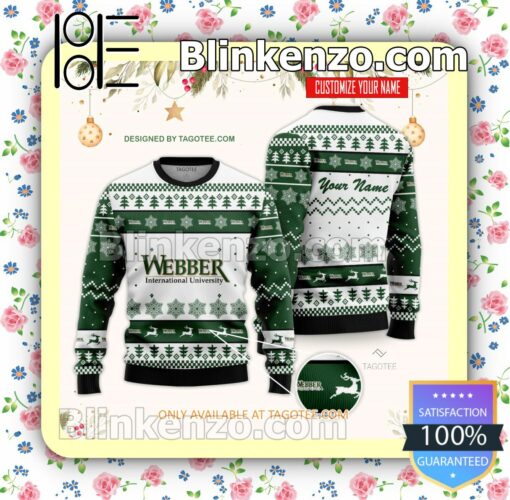 Webber International University Uniform Christmas Sweatshirts