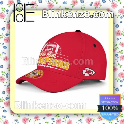 2023 Super Bowl Champions Kansas City Chiefs Adjustable Hat b