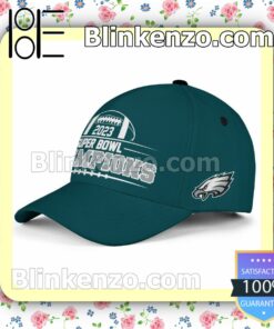 2023 Super Bowl Champions Philadelphia Eagles Adjustable Hat b