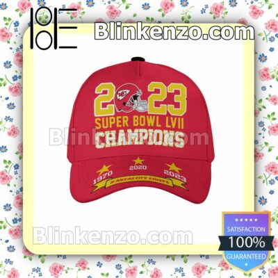 2023 Super Bowl LVII Champions Kansas City Chiefs Adjustable Hat