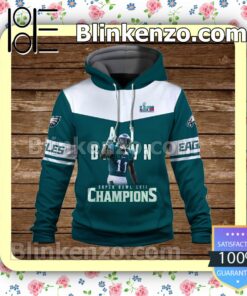 A. J. Brown Gamedays Are For The Birds Philadelphia Eagles Pullover Hoodie Jacket