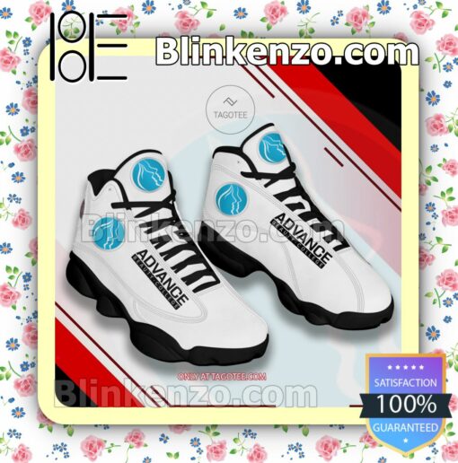 Advanced Beauty College Logo Nike Running Sneakers a