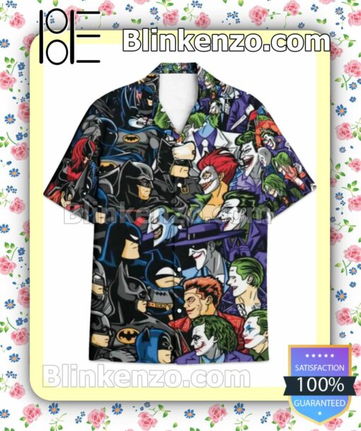 Batman Vs Joker Men Casual Shirt