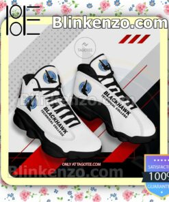 Blackhawk Technical College Logo Nike Running Sneakers a