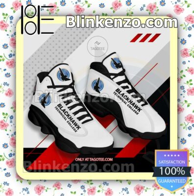 Blackhawk Technical College Logo Nike Running Sneakers a