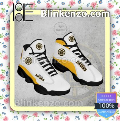 Boston Bruins Hockey Workout Sneakers a