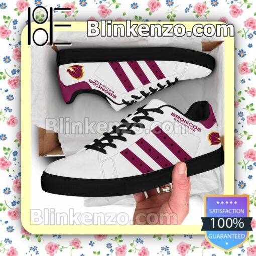 Brisbane Broncos NRL Rugby Sport Shoes a