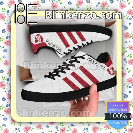 Brookdale Community College Logo Adidas Shoes a