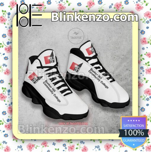 Bunker Hill Community College Nike Running Sneakers a