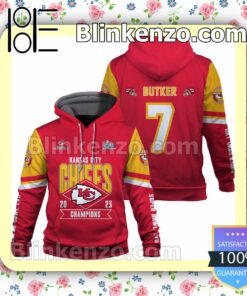 Butker 7 Kansas City Chiefs Pullover Hoodie Jacket