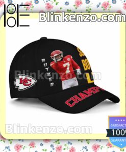 Butker Kansas City Chiefs Super Bowl LVII Champions Adjustable Hat a