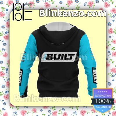 Car Racing Built Black And Blue Pullover Hoodie Jacket a