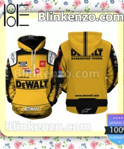 Car Racing Dewalt Christopher Bell Pullover Hoodie Jacket b