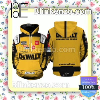 Car Racing Dewalt Christopher Bell Pullover Hoodie Jacket b