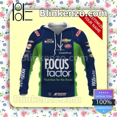 Car Racing Focus Factor Nutrition For The Brain Pullover Hoodie Jacket