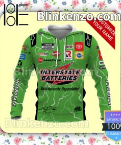 Car Racing Interstate Batteries Outrageously Dependable Pullover Hoodie Jacket