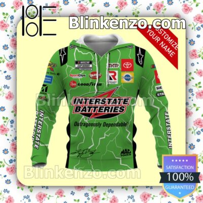 Car Racing Interstate Batteries Outrageously Dependable Pullover Hoodie Jacket