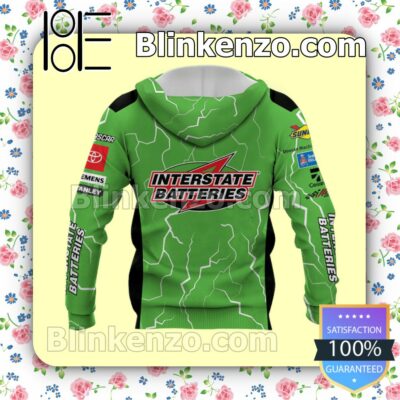 Car Racing Interstate Batteries Outrageously Dependable Pullover Hoodie Jacket a