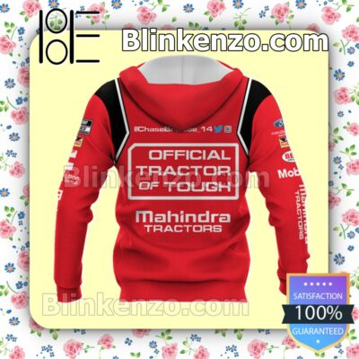Car Racing Mahindra Tractors Chase Briscoe Pullover Hoodie Jacket a
