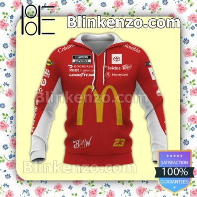 Car Racing Mcdonald's Red Pullover Hoodie Jacket