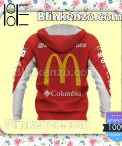 Car Racing Mcdonald's Red Pullover Hoodie Jacket a