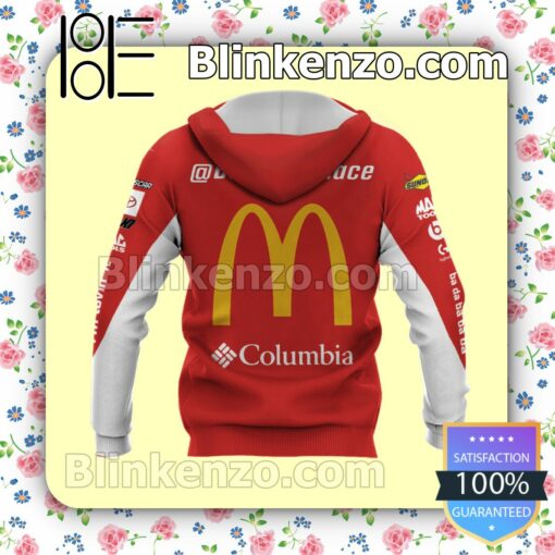 Car Racing Mcdonald's Red Pullover Hoodie Jacket a