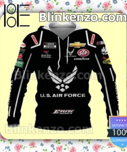 Car Racing U.s. Air Force Erick Jones Pullover Hoodie Jacket