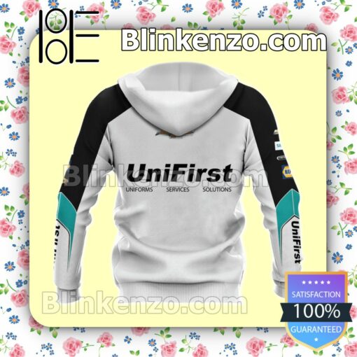 Car Racing Unifirst Turquoise Pullover Hoodie Jacket And Joggers b