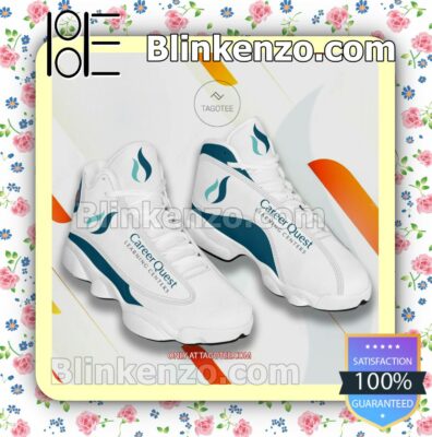 Career Quest Learning Centers-Jackson Logo Nike Running Sneakers