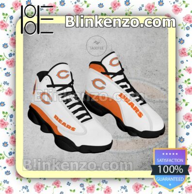Chicago Bears Club Nike Running Sneakers a