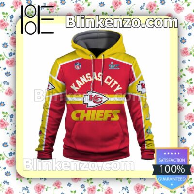 Chiefs 3X Super Bowl Champions Kansas City Chiefs Pullover Hoodie Jacket a