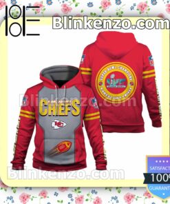 Chiefs Champions Red Color Kansas City Chiefs Pullover Hoodie Jacket