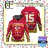 Chiefs Defeat Mahomes Super Bowl 3X Champions Undefeated Kansas City Chiefs Pullover Hoodie Jacket