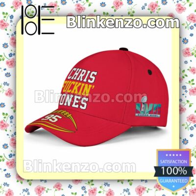 Chris Fuckin Jones 95 Kansas City Chiefs Adjustable Hat b