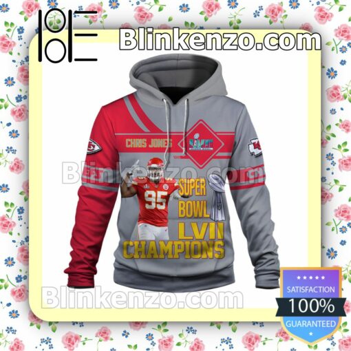 Chris Jones Gamedays Are For The Chop Kansas City Chiefs Pullover Hoodie Jacket a