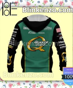 Cindric Car Racing Quaker State Green Pullover Hoodie Jacket a